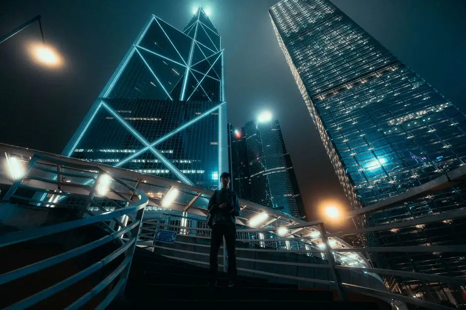 香港夜景 — 企業活動場景