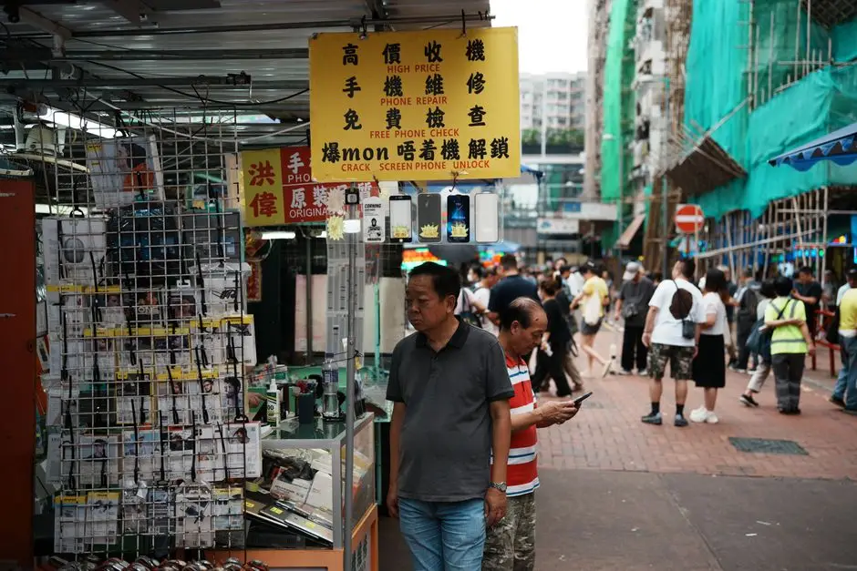 Pexels 香港街景照片