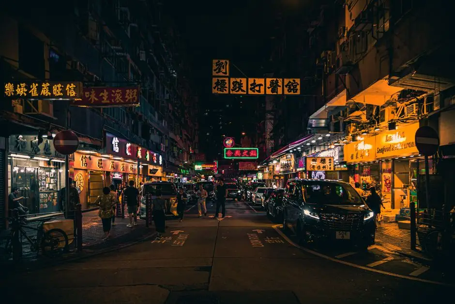 Tai Hang bars night